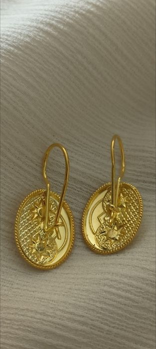 Brincos antigos em prata