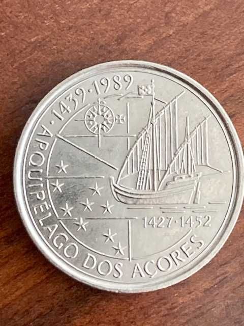 8 Commemorative Coins of 100 Escudos, 1989 – Azores Archipelago