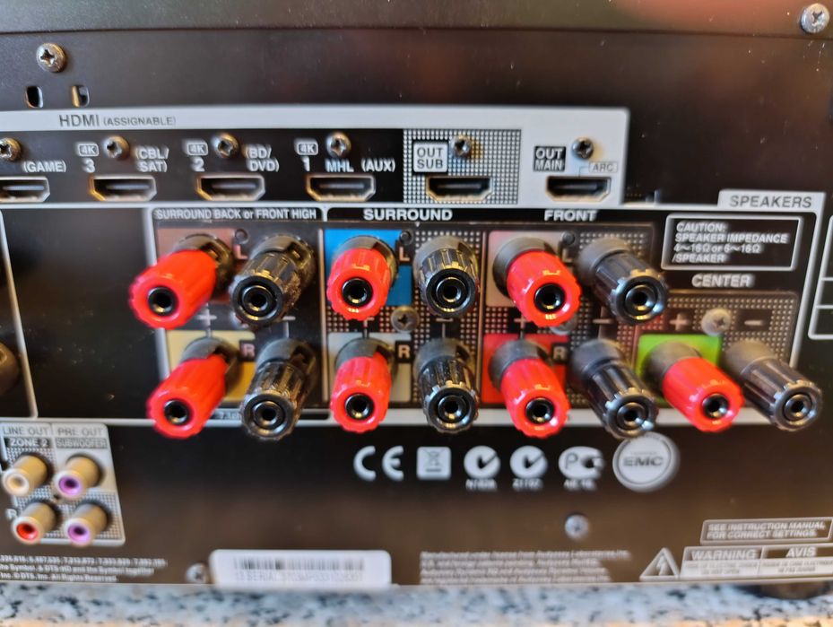 ONKYO TX-NR626 7.2-канальный сетевой аудио/видео ресивер