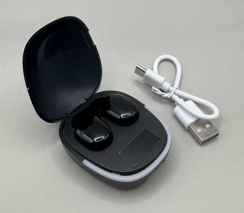 Bezprzewodowe słuchawki douszne G9S redukcja szumów czarne bluetooth