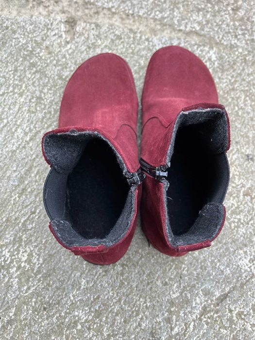 Sztyblety Magical Shoes Lupino burgundy 39 barefoot