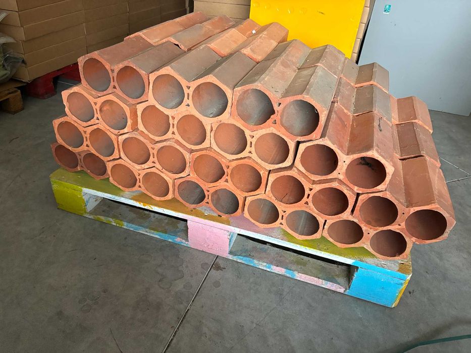 Garrafeira dupla em tijolo - Qtd. 50 Und.