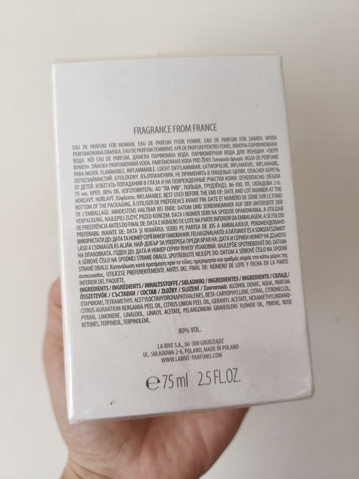 woda perfumowana la rive pearl woman 75 ml (odpowiednik versace yellow diamond)