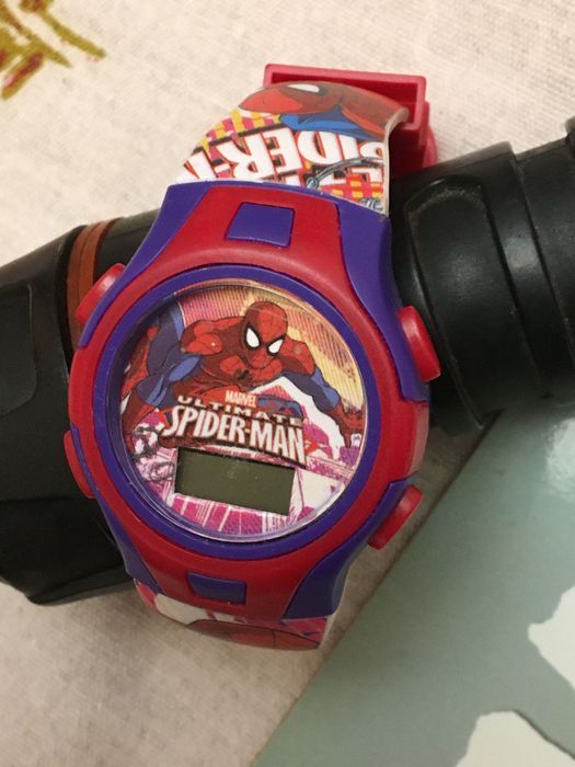 Zegarek Spider Man, cyfrowy, dziecięcy