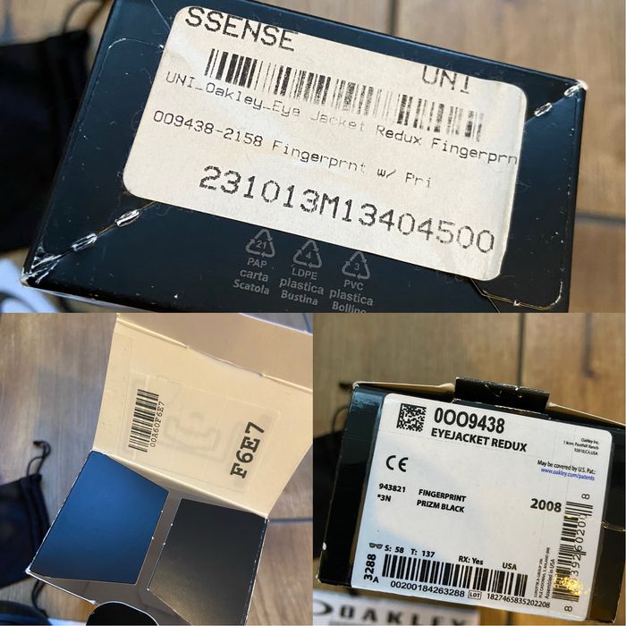 Оригінал! Окуляри Oakley Eye Jacket Redux Fingerprint