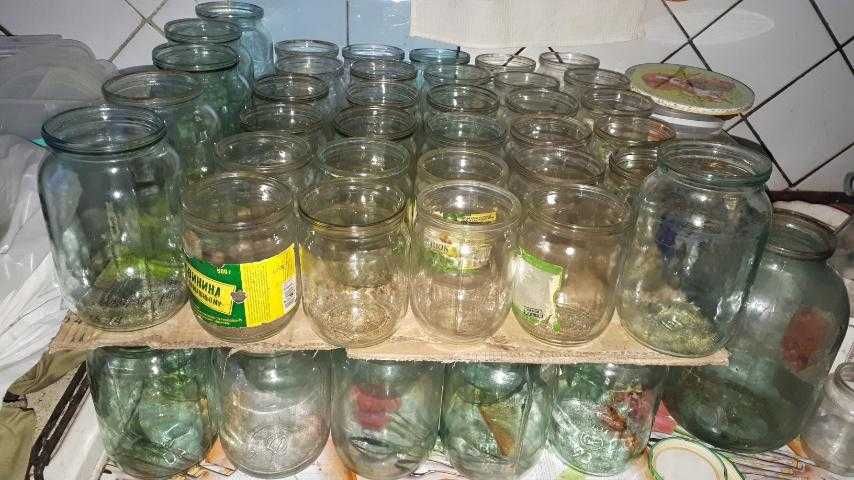 Банка  0.44л  0.5л 1 л 3л стеклянная Харьков