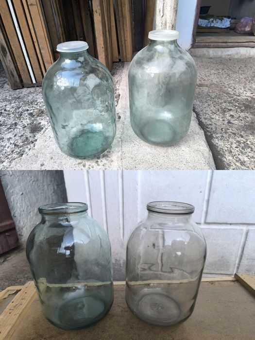 САМОВИВІЗ 10-ти літрові бутлі і 3-х літрові банки