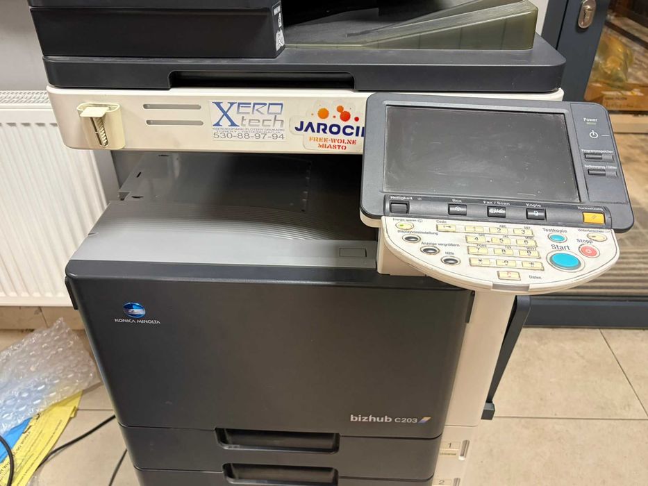 konica minolta c203