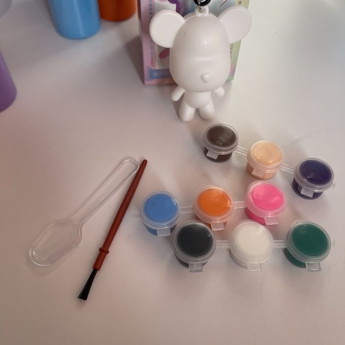 Флюїдний ведмедик брелок 6,5 см