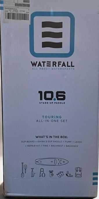 prancha de paddle 10.6 waterfall touring all in one
