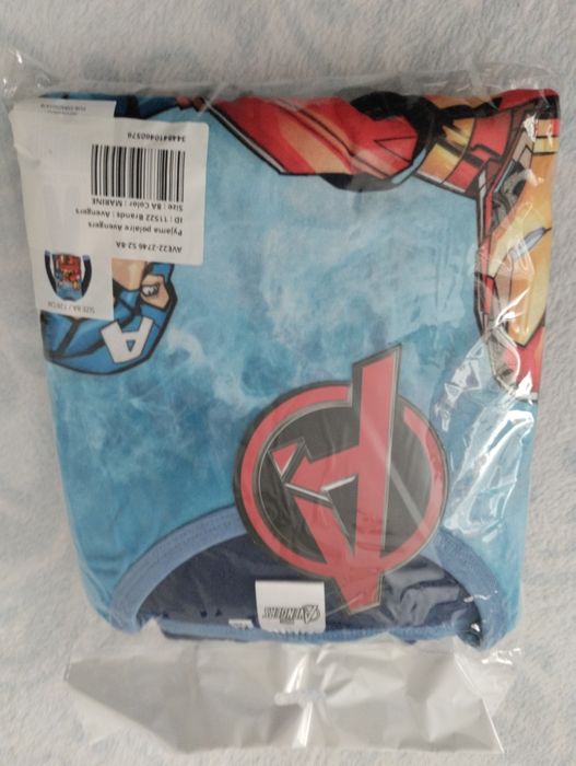 Pijama polar da marvel