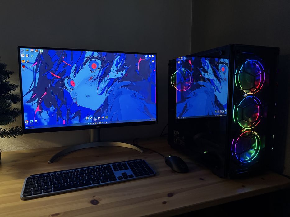 Komputer RTX 2060 6gb Ryzen 5 2600, pamięć na 890 gb z Windows 11