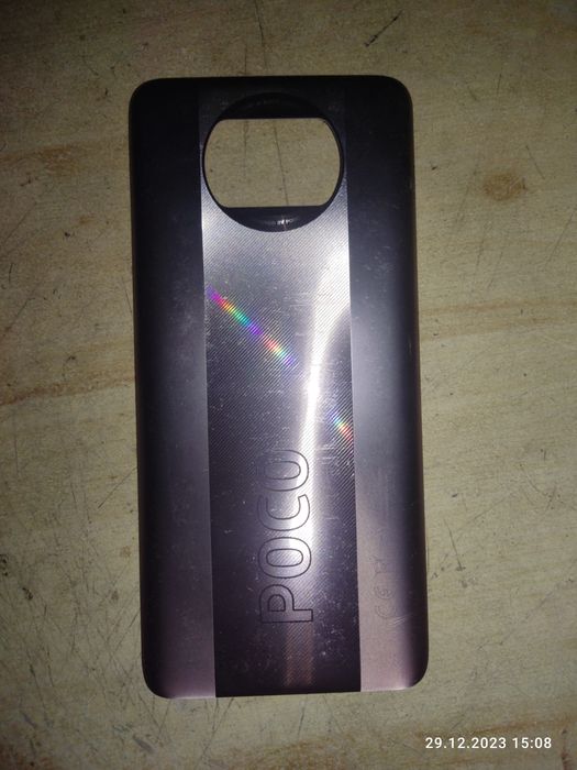 Разборка Poco X3 Pro. Задня кришка poco x3 pro, рамка poco x3 pro без