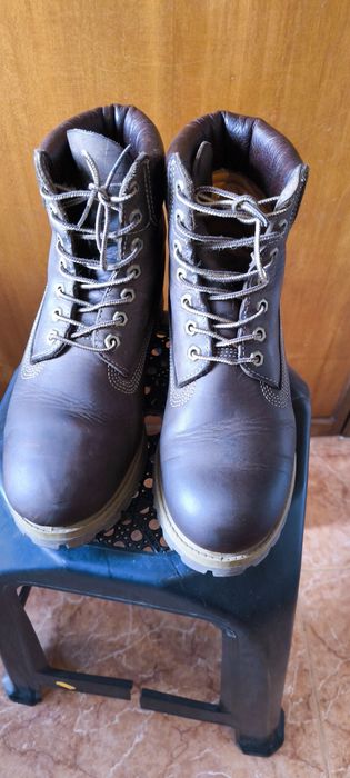 Botas Timberland marrons à venda, usadas como novas, tamanho 42/5.