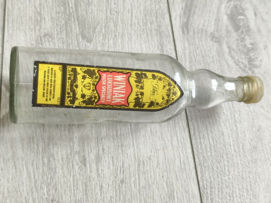 Winiak luksusowy Polmos butelka kolekcjonerska