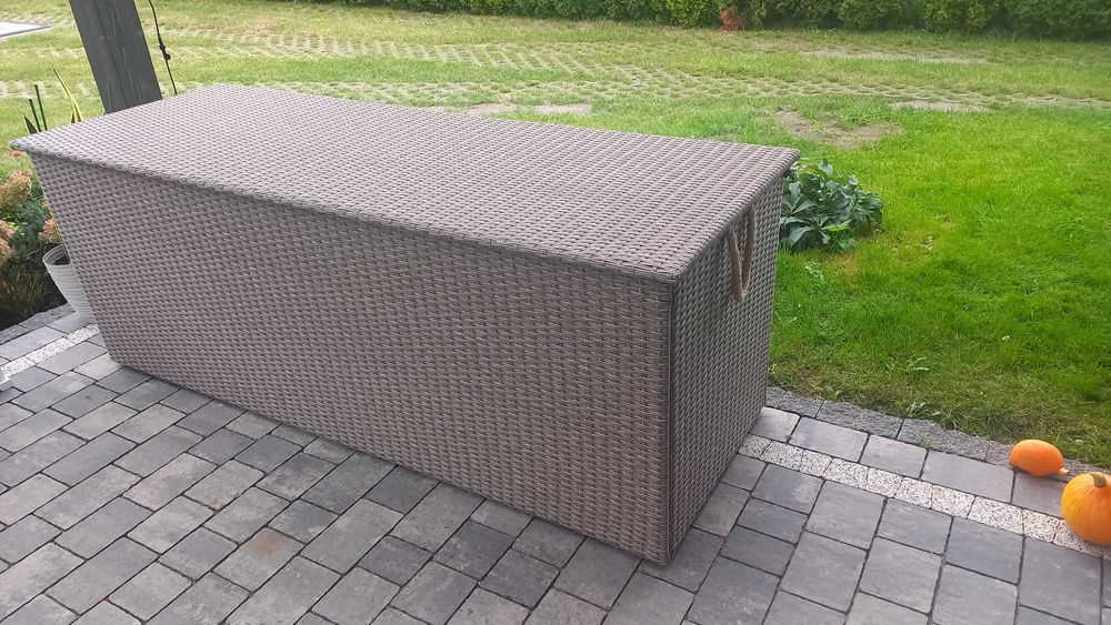 Skrzynia na poduszki tarasowo-ogrodowa