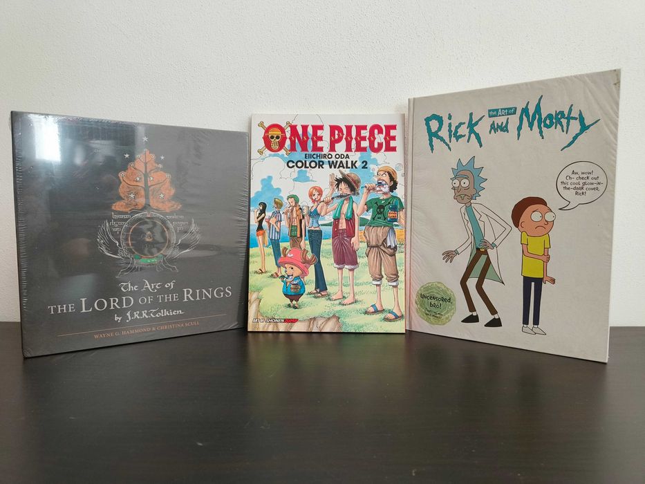 The Art of - The Lord of the Rings - One Piece - Rick and Morty