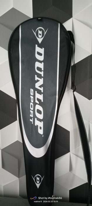 Pokrowiec etui na rakietę do squasha firmy Dunlop BlackStorm