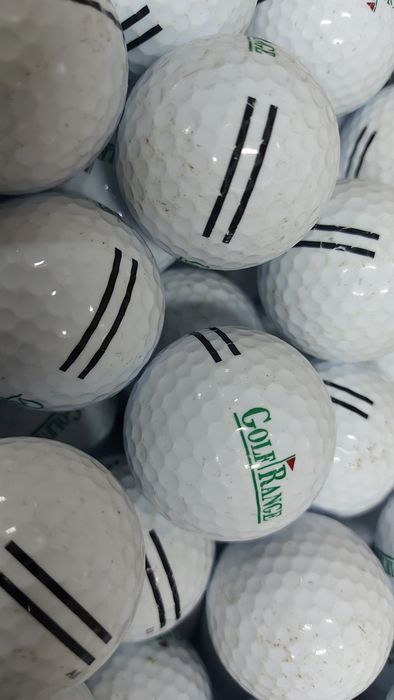 100 szt. - Piłki golfowe treningowe range, stan jak NOWE!!!