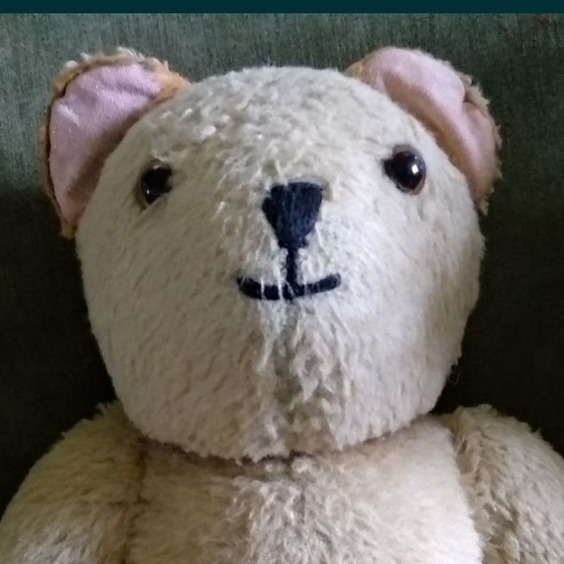 Мишка медведь опилки шарниры ретро винтаж штайф Германия ссср игрушки