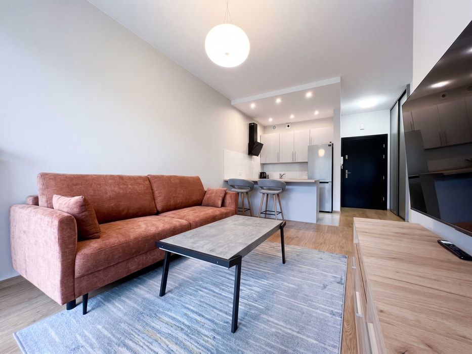 Wynajmę 2 pokojowe nowoczesne mieszkanie 42m2 – CENTRUM, ul. Kustronia
