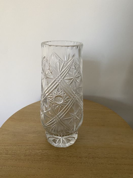 Krysztal wazon PRL