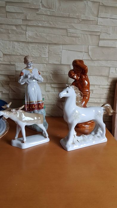 Figurki porcelana Rosja