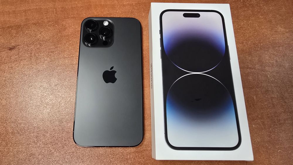 iPhone 14 Pro Max 128GB eSIM czarny, stan bdb