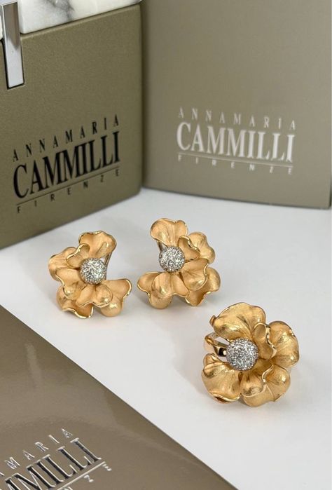 Набір Cammilli Оригінал  золото 750 проба