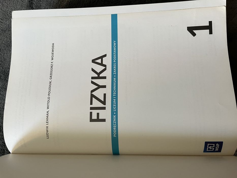 Fizyka 1 podręcznik Reforma 2019