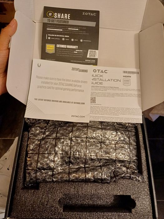 Plaça gráfica Zotac rtx 3050 twin edge oc 8gb gddr6