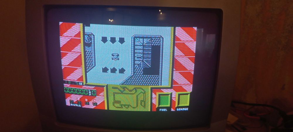 oryginalna gra Rally Simulator na ZX Spectrum