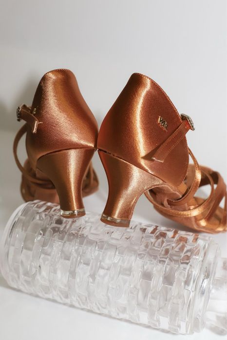 Босоніжки для танців, латина, каблук 5,5