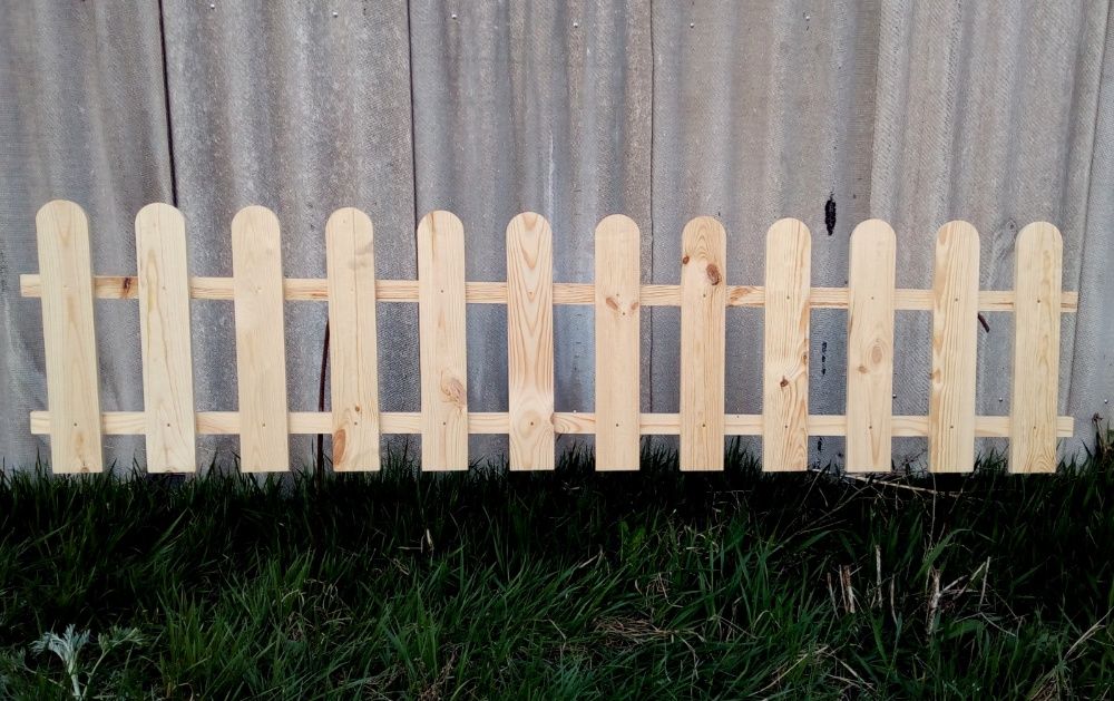 Заборчик, штакетник, паркан деревянный!!! Доставка по Украине