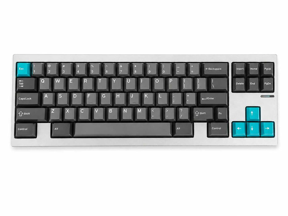 TKD Cycle7 WKL Anodized Lunar Механічна клавіатура + Epomaker VIAL адаптер