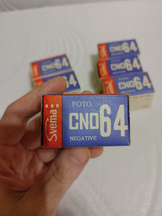 Фотопленка цветная Свема цнд 64 Фотоплівка Svema cnd 64 colour