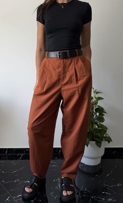 Лляні брюки UNIQLO × Comptoir des Cotonniers в розмірах, нові.