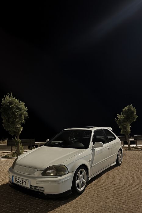 Honda Civic ej9 acidentado