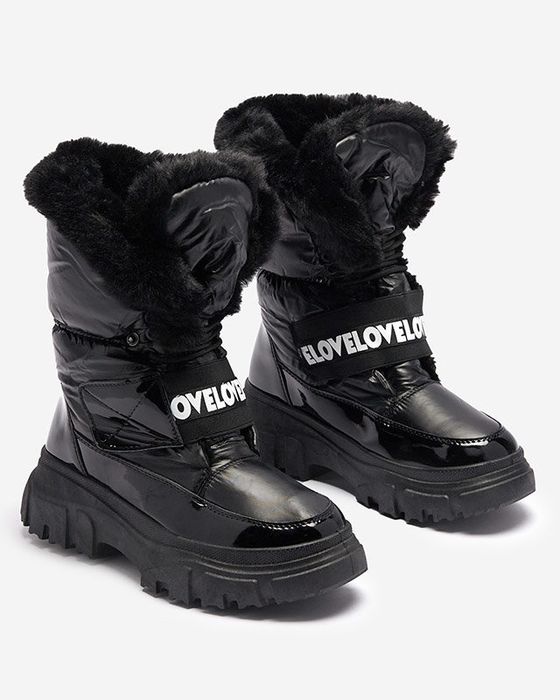 36 37 38 śniegowce 39 40 trapery botki zimowe z futerkiem ortalionowe