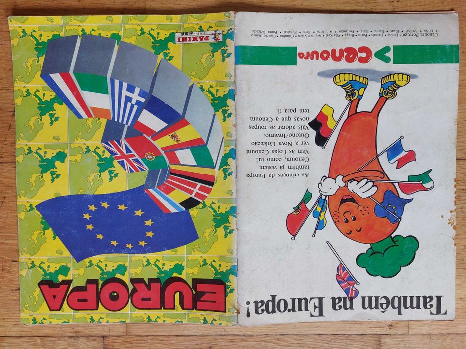 Caderneta de cromos "Europa" - Completa