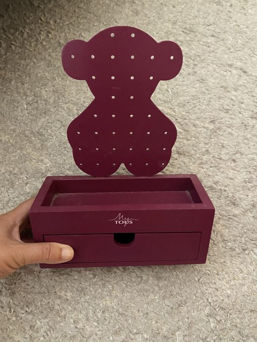 Guarda joias em madeira da Tous