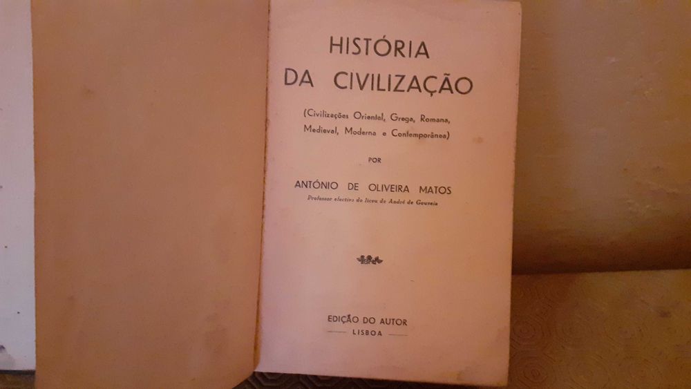História da Civilização Civil Orienta, Grega,Rom,M Mode Comtemporânea