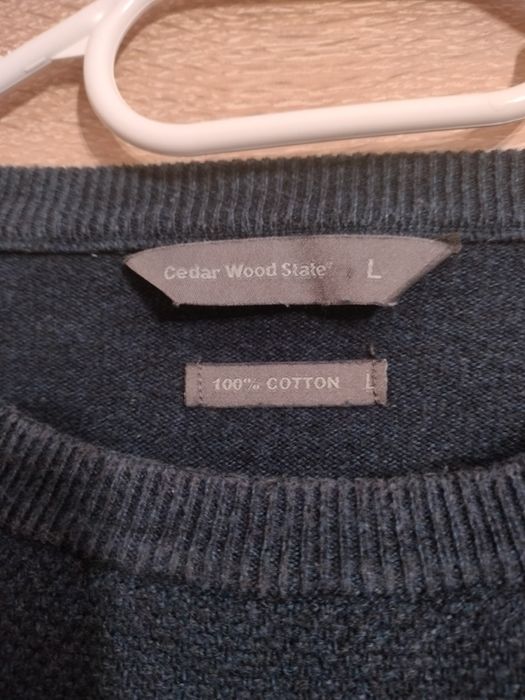 Męski sweterek granatowy