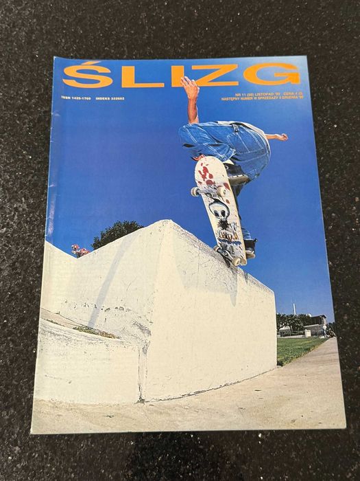 Ślizg - Magazyn Gazeta Hip Hop Deskorolka Nr. 11 (50) Listopad 1999