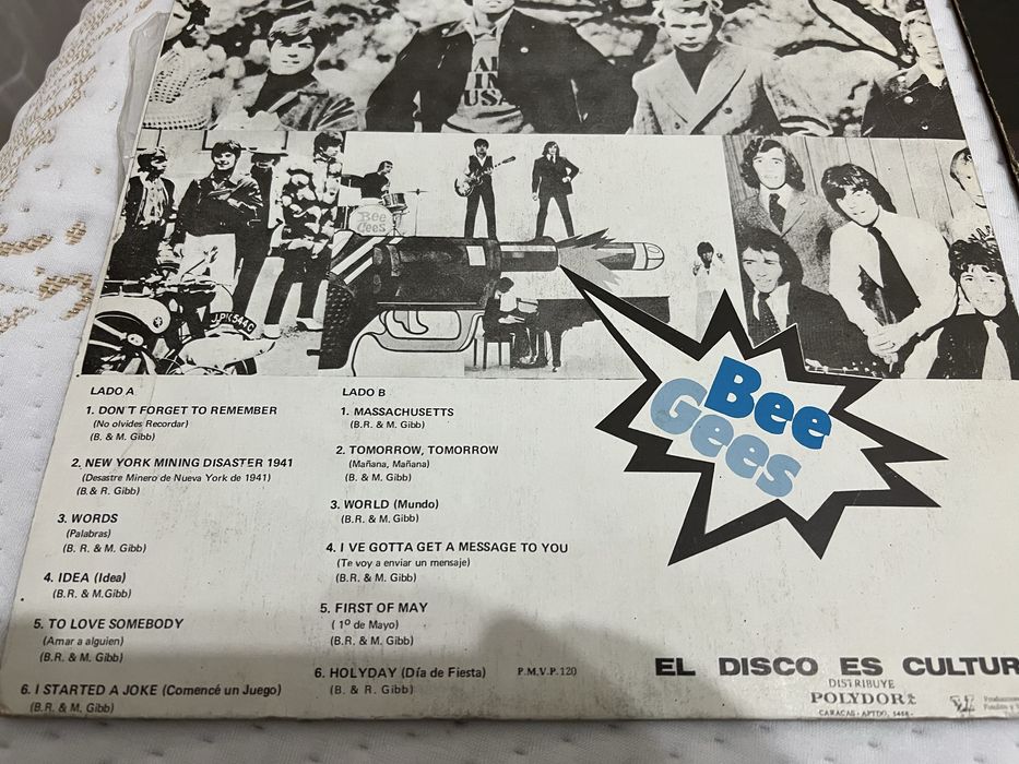 4 LP's Vinil Beegees