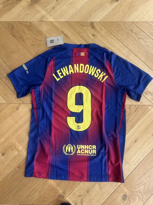 Koszulka meczowa FC Barcelona 25/26 #Lewandowski 9 M