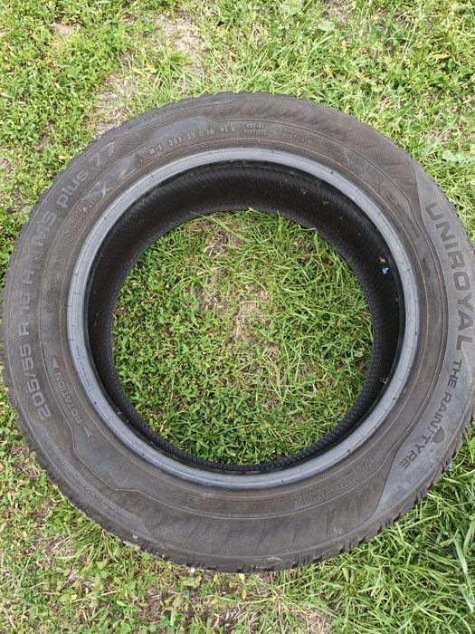 Opona Zimowa Uniroyal MS Plus 77 205/55 R16 91H | Stan Bardzo Dobry | DOT 3820