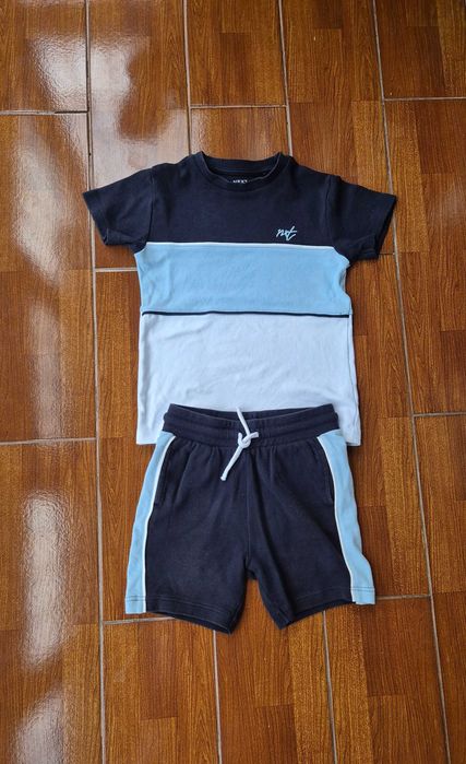 Комплект шорти + футболка next р. 98-104 р. 3-4 костюм zara