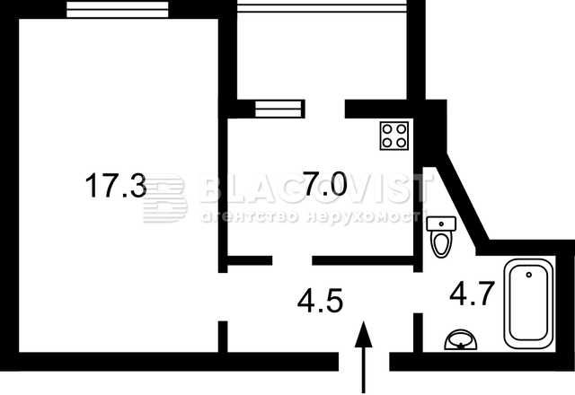 Продам 1 к.квартиру Позняки Осокорки Чавдар Русової Гмирі Ващенка