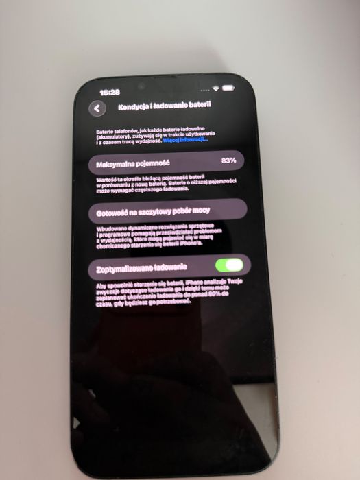 iPhone 14 Plus 128 GB Czarny (Midnight) w pełni sprawny technicznie, do naprawy wizualnej